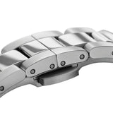 Daniel Wellington Iconic Link Black Dial Silver Steel Strap Watch For Women - DW00100342 Buy Now By Daniel Wellington