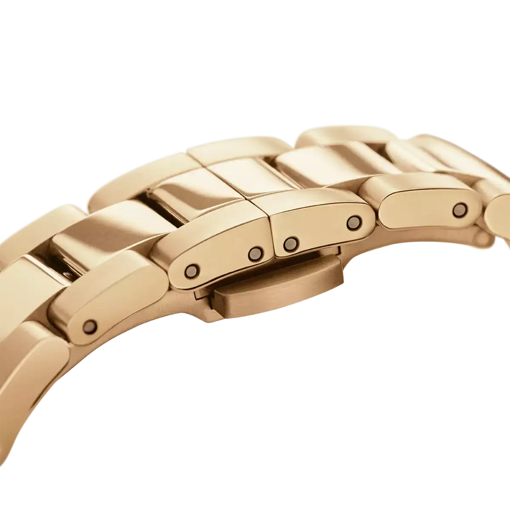 Daniel Wellington Iconic Link Unitone Gold Dial Gold Steel Strap Watch For Women - DW00100403 Buy Now By Daniel Wellington