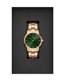 Daniel Wellington Iconic Link Emerald Green Dial Rose Gold Steel Strap Watch For Women - DW00100419 Buy Now By Daniel Wellington