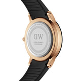 Daniel Wellington Iconic Motion Black Dial Rubber Strap Watch For Women - DW00100426 Buy Now By Daniel Wellington