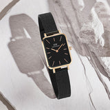 Daniel Wellington Quadro Ashfield Black Dial Black Mesh Strap Watch For Women - DW00100433 Buy Now By Daniel Wellington
