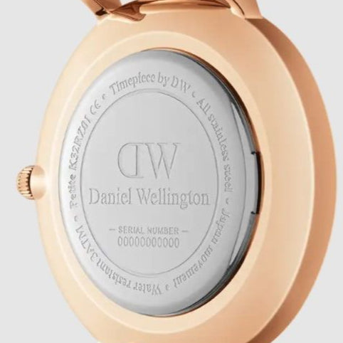 Daniel Wellington Petite Rose Gold Dial Rose Gold Mesh Strap Watch For Women - DW00100472 Buy Now By Daniel Wellington