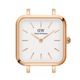 Daniel Wellington Quadro Studio White Dial Rose Gold Mesh Strap Watch For Women - DW00100517 Buy Now By Daniel Wellington