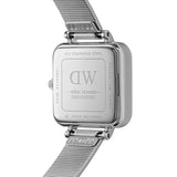 Daniel Wellington Quadro Studio Black Dial Silver Mesh Strap Watch For Women - DW00100522 Buy Now By Daniel Wellington