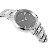 Daniel Wellington Link Grey Dial Silver Steel Strap Watch For Men - DW00100328 Buy Now By Daniel Wellington