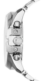 Diesel Mega Chief Chronograph White Dial Silver Steel Strap Watch For Men - DZ4328 Buy Now By Diesel