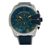 Diesel Mega Chief Chronograph Black Dial Grey Nylon Strap Watch For Men - DZ4523 Buy Now By Diesel