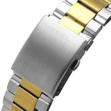 Diesel Mega Chief Chronograph Black Dial Two Tone Steel Strap Watch For Men - DZ4581 Buy Now By Diesel