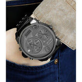 Diesel Mr Daddy 1.0 Gray Dial Gray Stainless Steel Watch For Men - DZ7247 Buy Now By Diesel