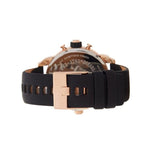 Diesel Little Daddy Black & Gold Dial Black Leather StrapWatch For Men - DZ7282 Buy Now By Diesel