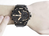 Diesel Big Daddy Chronograph Black Dial Black Steel Strap Watch For Men - DZ7312 Buy Now By Diesel