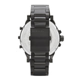 Diesel Mr Daddy 2.0 Chronograph Black Dial Black Steel Strap Watch For Men - DZ7396 Buy Now By Diesel