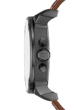 Diesel Mr Daddy Chronograph Grey Dial Brown Leather Strap Watch For Men - DZ7413 Buy Now By Diesel