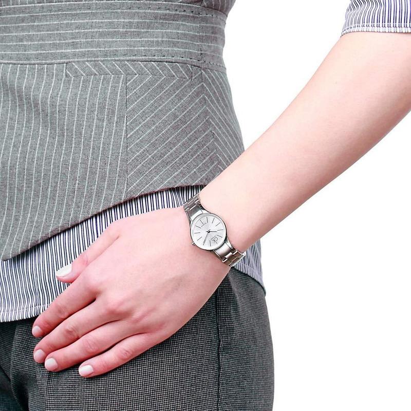 Calvin Klein Simplicity White Dial Silver Steel Strap Watch for Women - K4323185 Buy Now By Calvin Klein