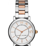 Marc Jacobs Roxy White Dial Two Tone Steel Strap Watch for Women - MJ3553 Buy Now By Marc Jacobs