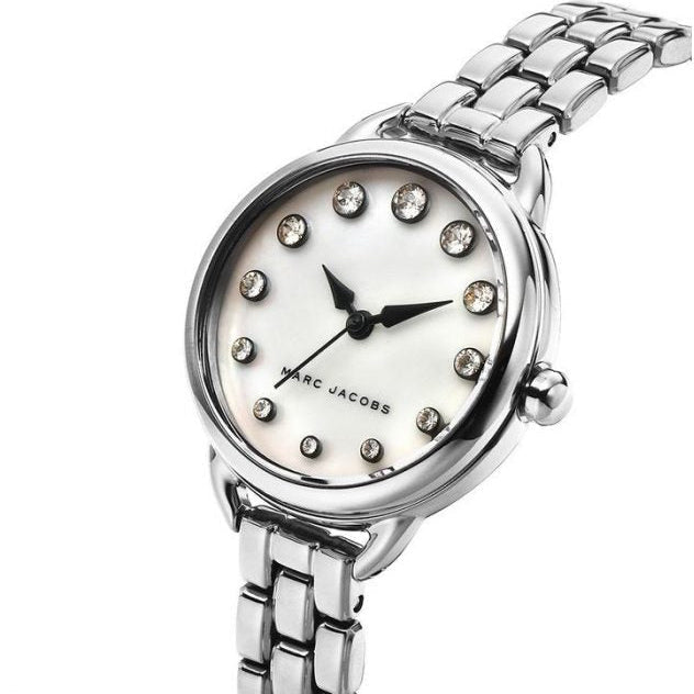Marc Jacobs Betty Mother of Pearl White Dial Silver Steel Strap Watch for Women - MJ3510 Buy Now By Marc Jacobs