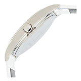 Calvin Klein Skirt White Dial White Leather Strap Watch for Women - K2U231K6 Buy Now By Calvin Klein
