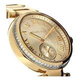 Michael Kors Skylar Gold Dial Gold Steel Strap Watch for Women - MK5867 Buy Now By Michael Kors