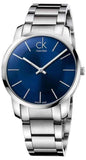 Calvin Klein City Blue Dial Silver Steel Strap Watch for Men - K2G2G14N Buy Now By Calvin Klein