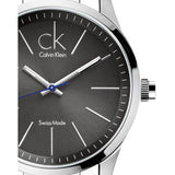 Calvin Klein Bold Grey Dial Silver Steel Strap Watch for Men - K2241107 Buy Now By Calvin Klein