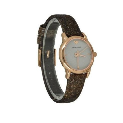 Emporio Armani Classic Analog Grey Dial Brown Leather Strap Watch For Men - AR1813 Buy Now By Emporio Armani