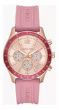 Michael Kors Berkley Quartz Rose Gold Dial Pink Rubber Strap Watch for Women - MKO1039 Buy Now By Michael Kors
