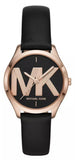 Michael Kors Jaycie Quartz Black Dial Black Leather Strap Watch for Women - MK2860 Buy Now By Michael Kors