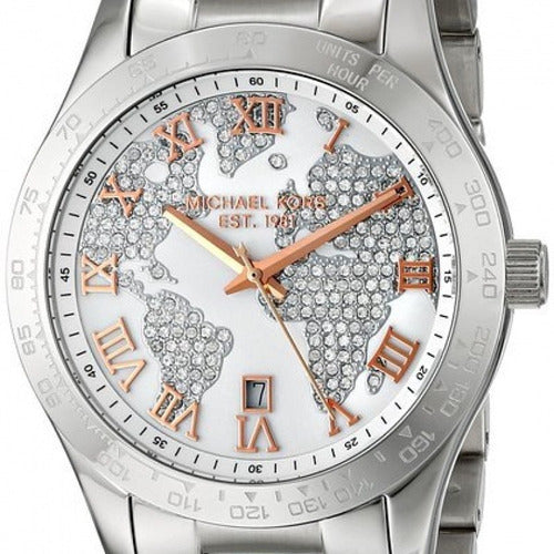 Michael Kors Layton Silver Dial Silver Steel Strap Watch for Women - MK5958 Buy Now By Michael Kors