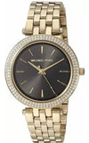 Michael Kors Mini Darci Quartz Black Dial Gold Steel Strap Watch For Women - MK3738 Buy Now By Michael Kors