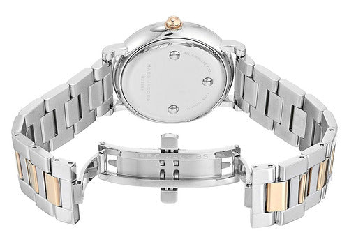 Marc Jacobs Roxy Silver Dial Two Tone Steel Strap Watch for Women - MJ3551 Buy Now By Marc Jacobs