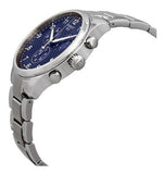 Tissot T Sport Chrono XL Chronograph Blue Dial Silver Steel Strap Watch For Men - T116.617.11.047.00 Buy Now By Tissot