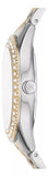 Michael Kors Harlowe Three-Hand Crystals White Dial Two Tone Steel Strap Watch for Women - MK4811 Buy Now By Michael Kors