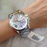 Michael Kors Bradshaw Silver Dial Silver Steel Strap Watch for Men - MK5535 Buy Now By Michael Kors