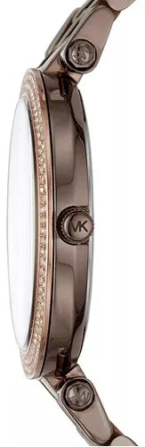 Michael Kors Darci Quartz Brown Dial Brown Steel Strap Watch For Women - MK3553 Buy Now By Michael Kors