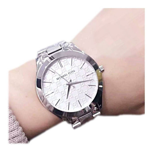 Michael Kors Runway Silver Dial Silver Stainless Steel Strap Watch for Women - MK3371 Buy Now By Michael Kors