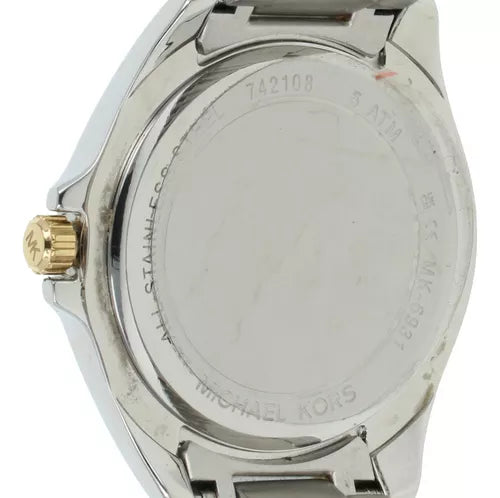Michael Kors Kacie Three Hand Silver Dial Two Tone Steel Strap Watch for Women - MK6931 Buy Now By Michael Kors
