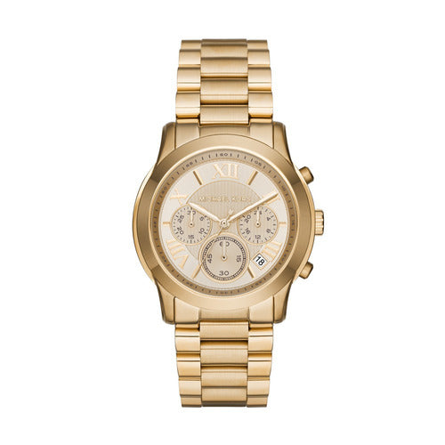 Michael Kors Cooper Gold Dial Gold Steel Strap Watch for Women - MK6274 Buy Now By Michael Kors