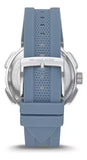 Michael Kors Sidney Multifunction Crystals Silver Dial Blue Rubber Strap Watch for Women - MK7220 Buy Now By Michael Kors