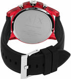 Armani Exchange Outerbanks Chronograph Black Dial Black Silicone Strap Watch For Men - AX1338 Buy Now By Armani Exchange