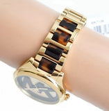 Michael Kors Janelle Three-Hand Gold Dial Two Tone Steel Strap Watch For Women - MK7136 Buy Now By Michael Kors