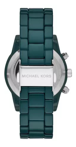 Michael Kors Bradshaw Chronograph Blue Dial Blue Steel Strap Watch For Men - MK6722 Buy Now By Michael Kors