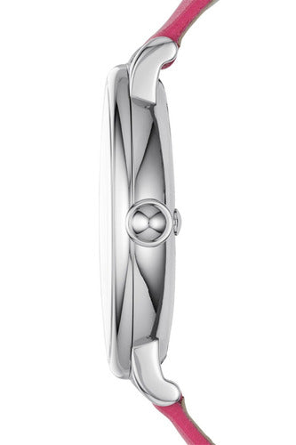 Marc Jacobs Roxy Black Dial Pink Leather Strap Watch for Women - MJ1535 Buy Now By Marc Jacobs