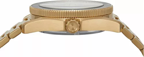 Michael Kors Maritime Analog Green Dial Gold Steel Strap Watch for Men - MK9162 Buy Now By Michael Kors