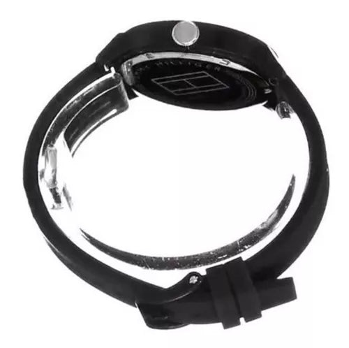 Tommy Hilfiger Denim Black Dial Black Rubber Strap Watch for Men - 1791326 Buy Now By Tommy Hilfiger