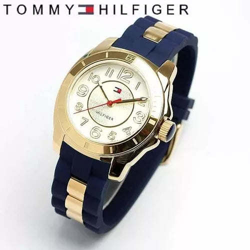Tommy Hilfiger White Dial Two Tone Steel Strap Watch for Women - 1781307 Buy Now By Tommy Hilfiger