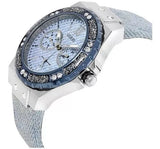 Guess Limelight Quartz Blue Dial Blue Leather Strap Watch For Men - W0775l1 Buy Now By Guess