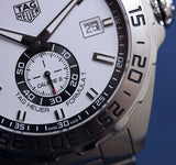 Tag Heuer Formula 1 Calibre 6 Automatic White Dial Silver Steel Strap Watch for Men - WAZ2013.BA0842 Buy Now By Tag Heuer