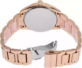 Michael Kors Janelle Analog Rose Gold Dial Two Tone Steel Strap Watch For Women - MK4731 Buy Now By Michael Kors