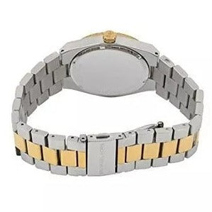 Michael Kors Channing Blue Dial Two Tone Steel Strap Watch For Women - MK5893 Buy Now By Michael Kors