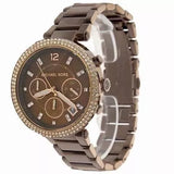Michael Kors Parker Chronograph Brown Dial Brown Steel Strap Watch For Women - MK5578 Buy Now By Michael Kors